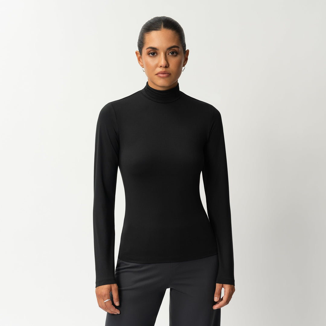 Soft Turtleneck Long-sleeve