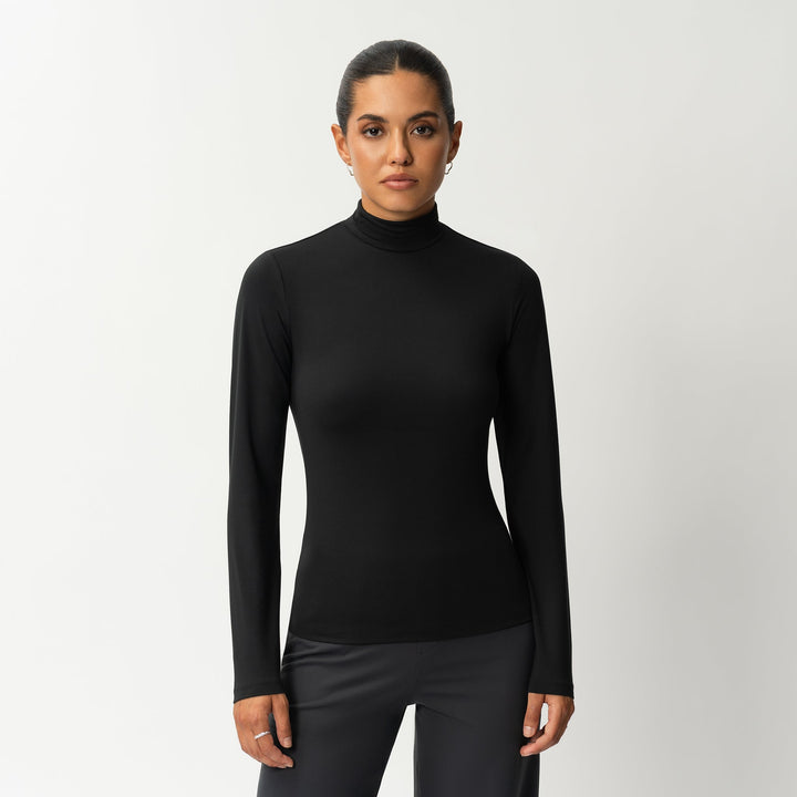 Soft Turtleneck Long-sleeve