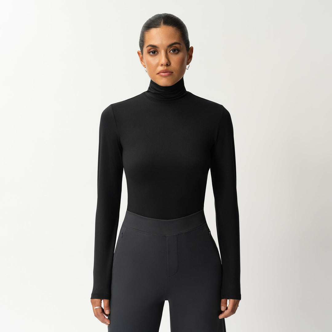 Soft Turtleneck Long-sleeve