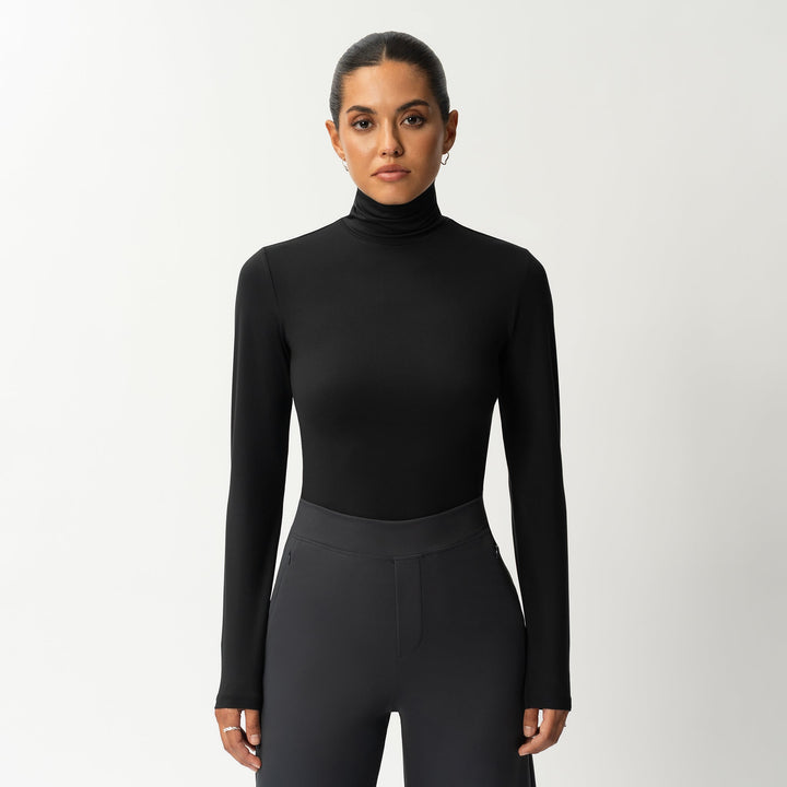 Soft Turtleneck Long-sleeve