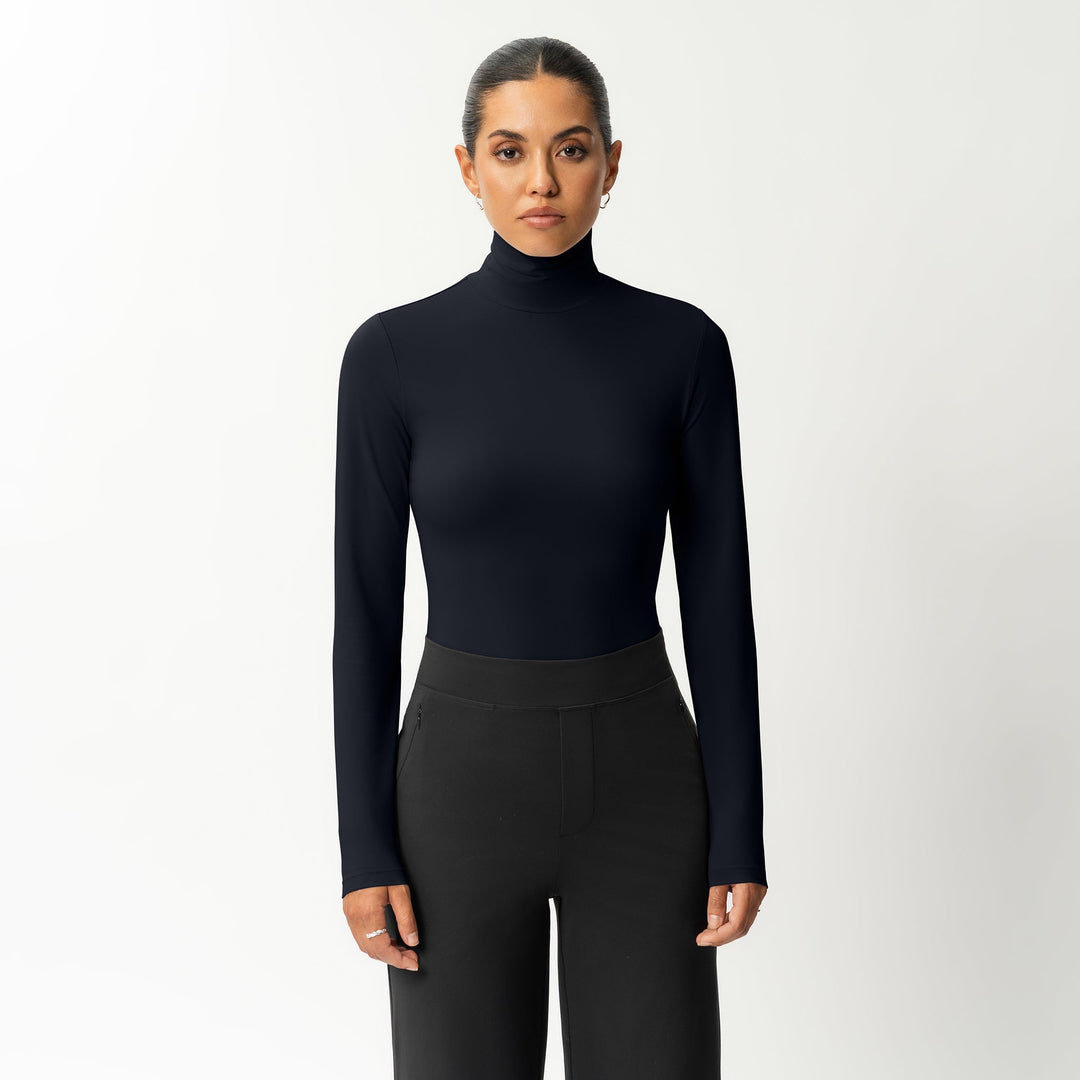 Soft Turtleneck Long-sleeve