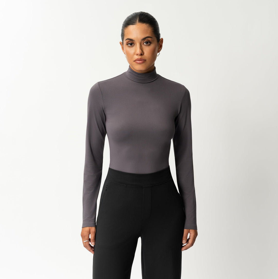 Soft Turtleneck Long-sleeve