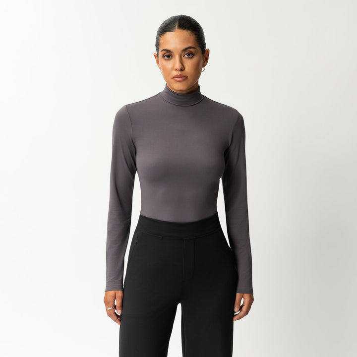 Soft Turtleneck Long-sleeve