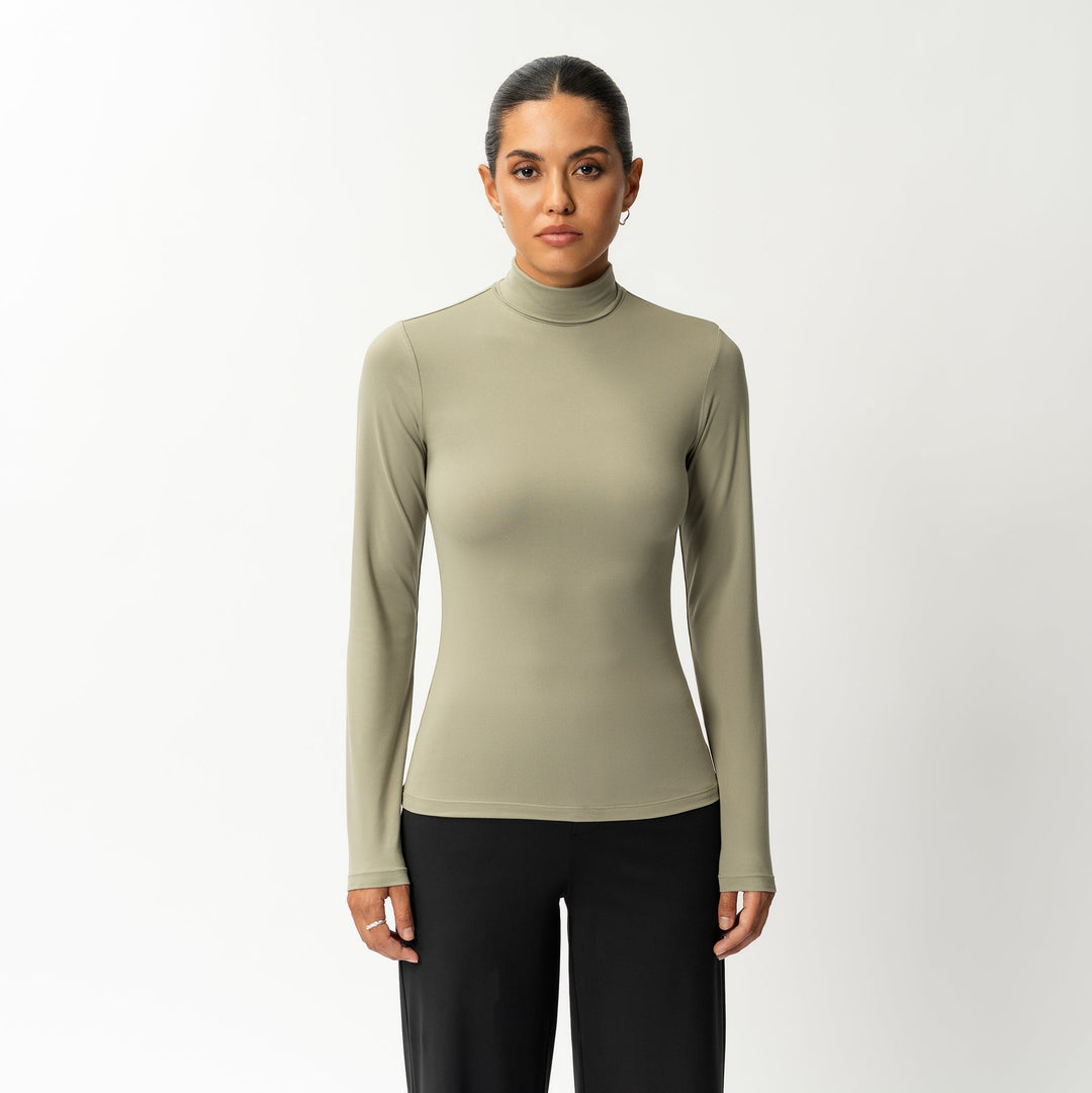 Soft Turtleneck Long-sleeve