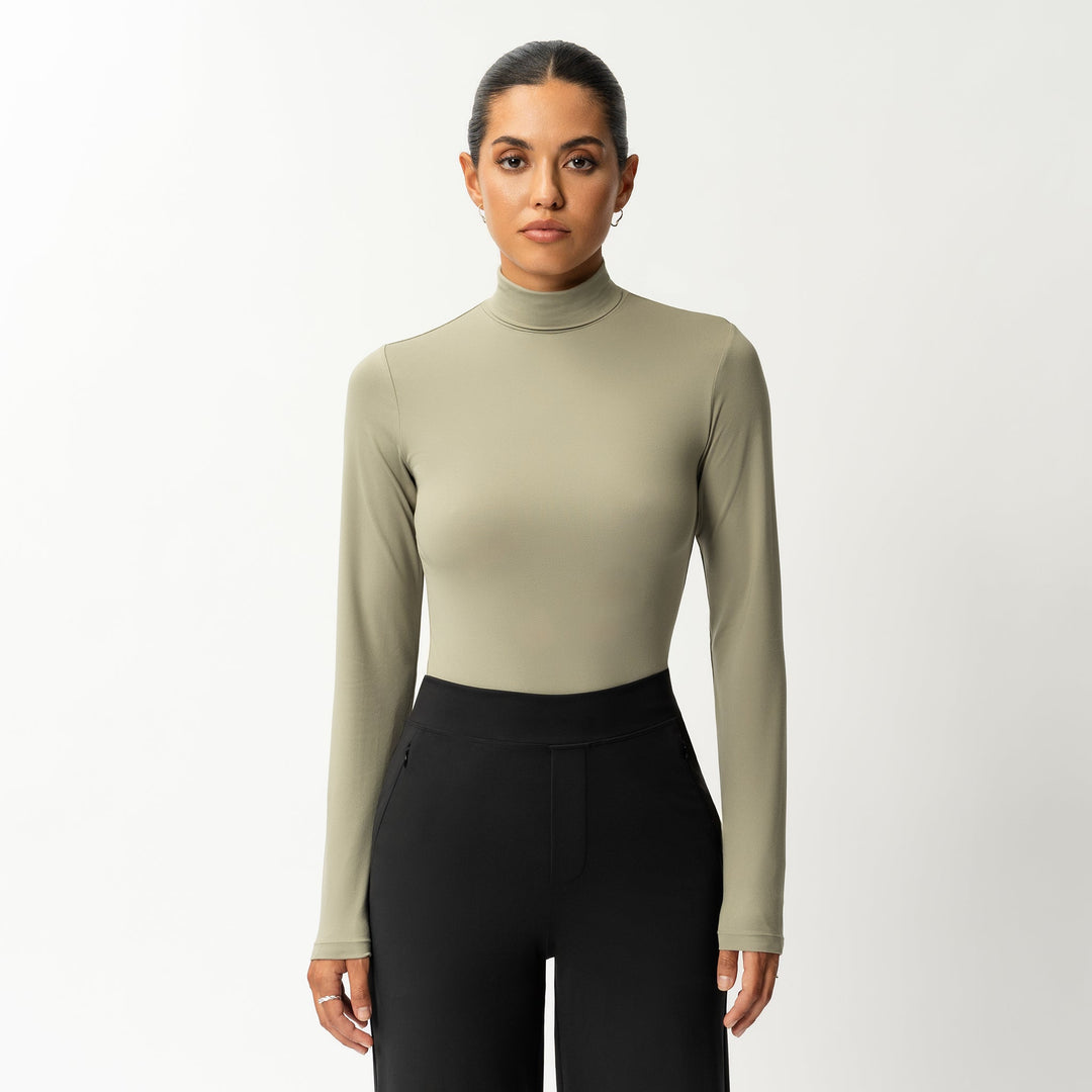 Soft Turtleneck Long-sleeve