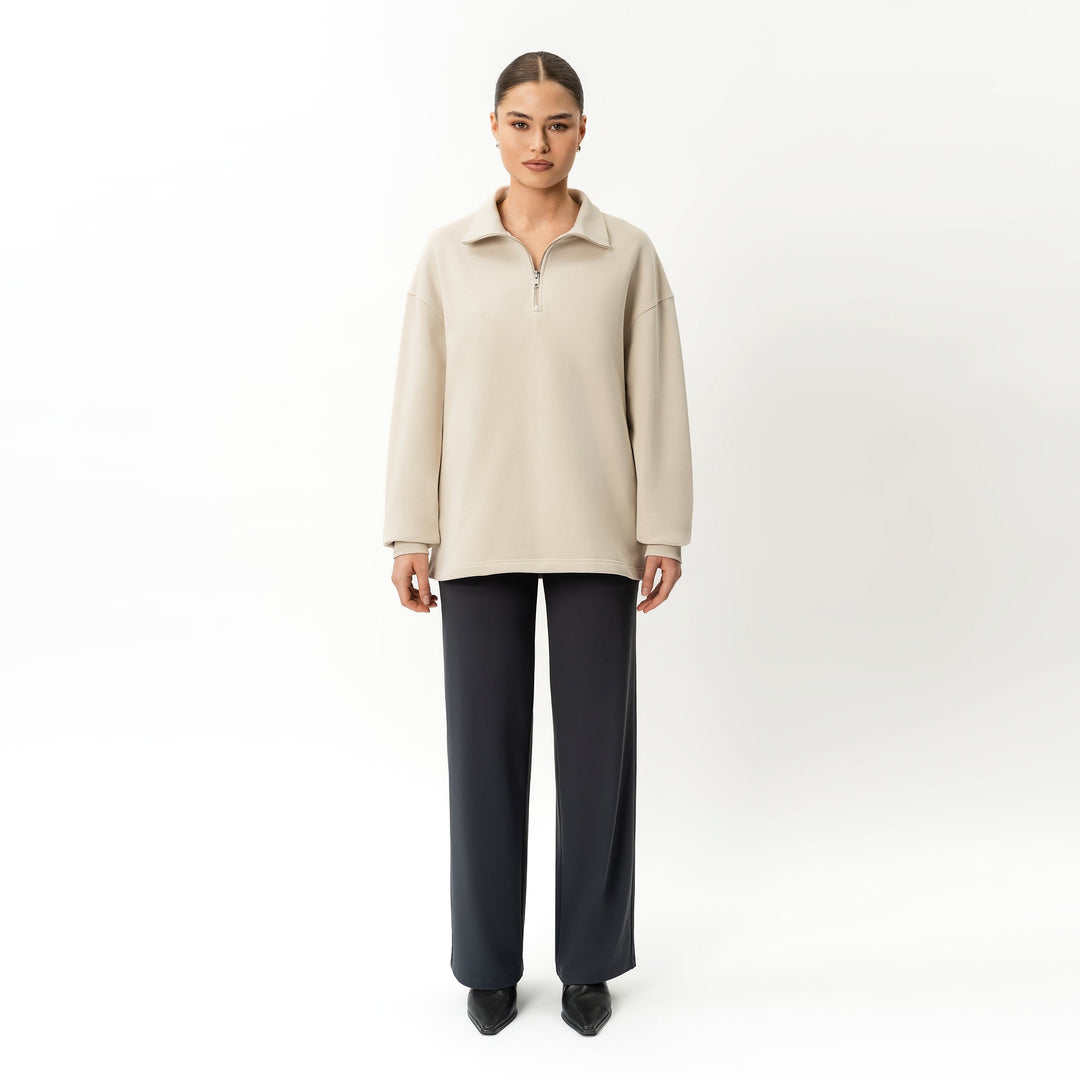 Quarter-zip Pullover