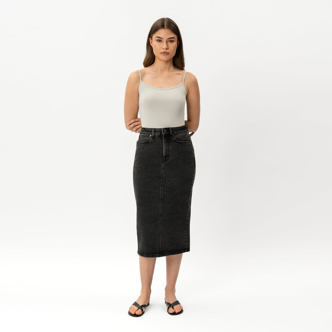 Stretchy ComfortDenim™ Skirt