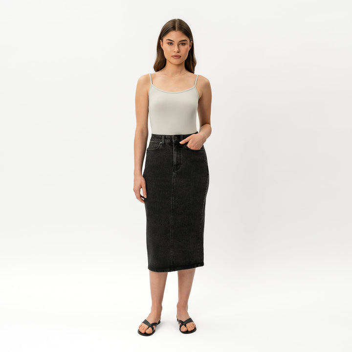 Stretchy ComfortDenim™ Skirt