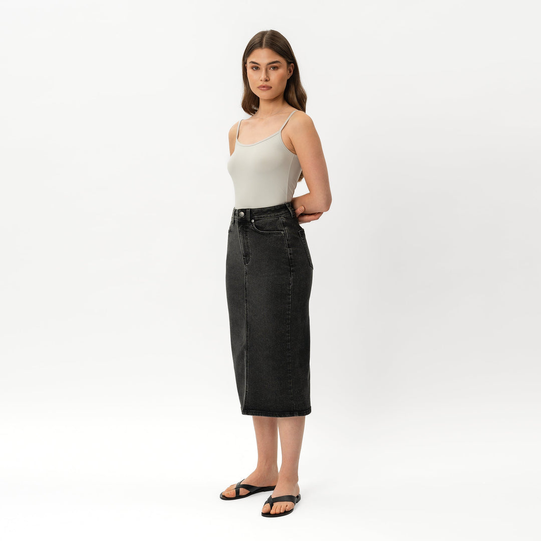 Stretchy ComfortDenim™ Skirt