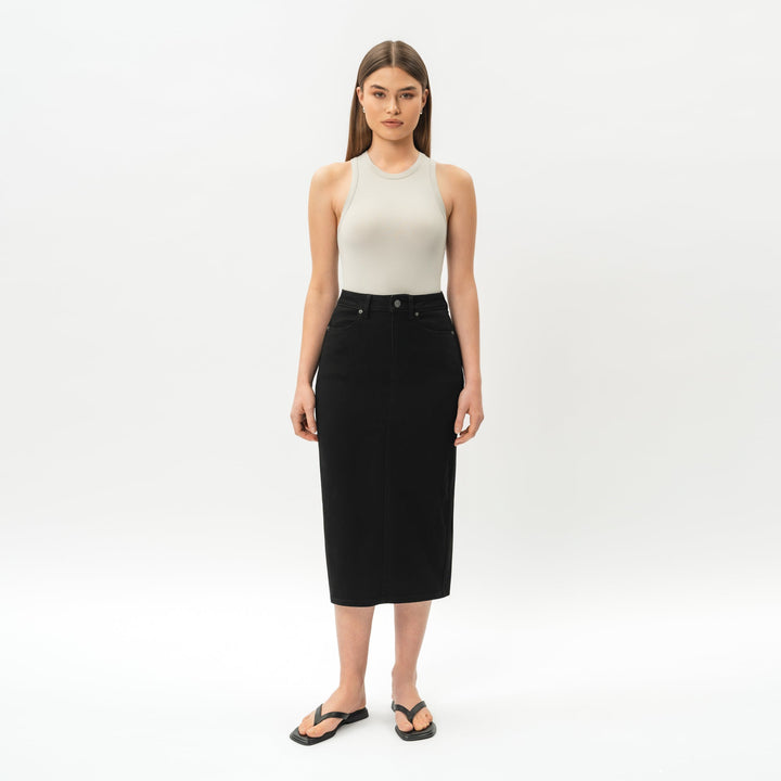 Stretchy ComfortDenim™ Skirt