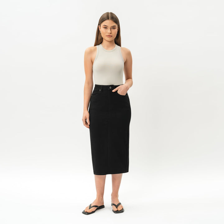 Stretchy ComfortDenim™ Skirt