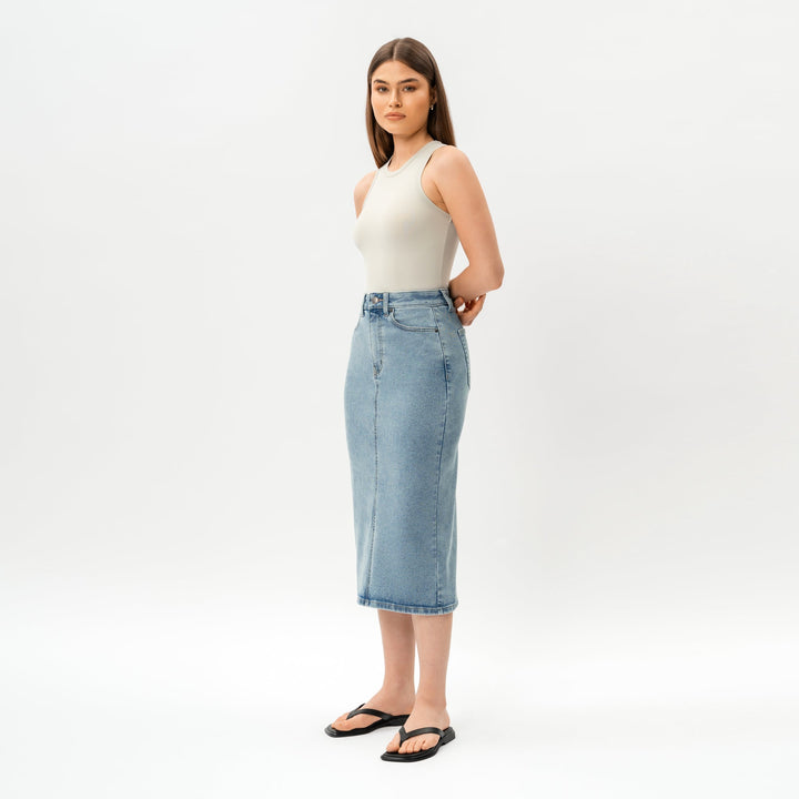 Stretchy ComfortDenim™ Skirt