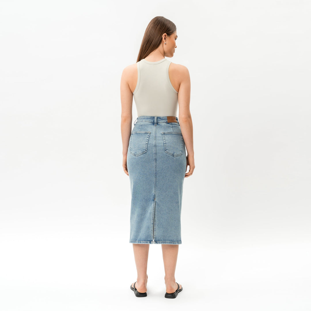 Stretchy ComfortDenim™ Skirt