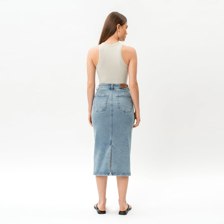 Stretchy ComfortDenim™ Skirt