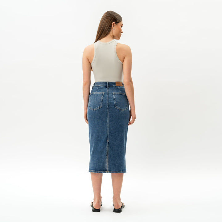 Stretchy ComfortDenim™ Skirt