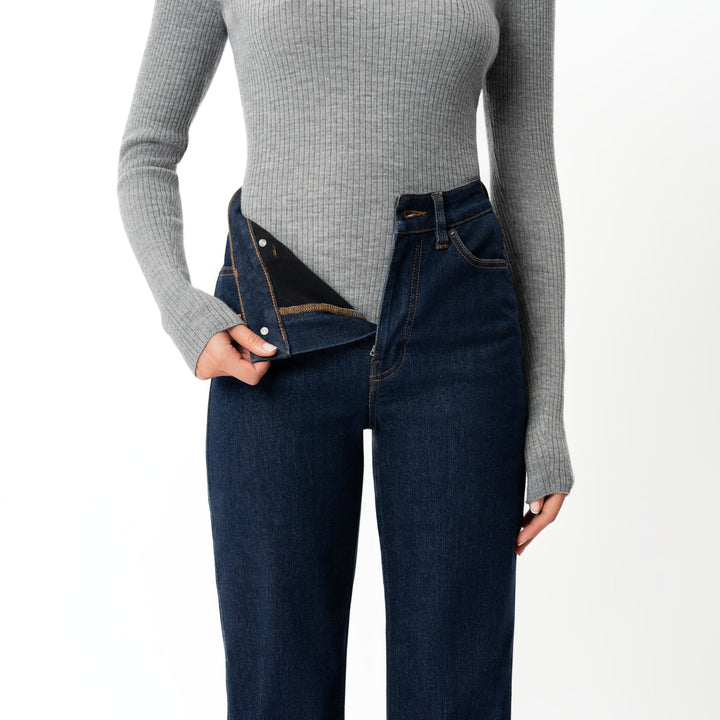 Winter FleeceDenim™ Relaxed Jeans