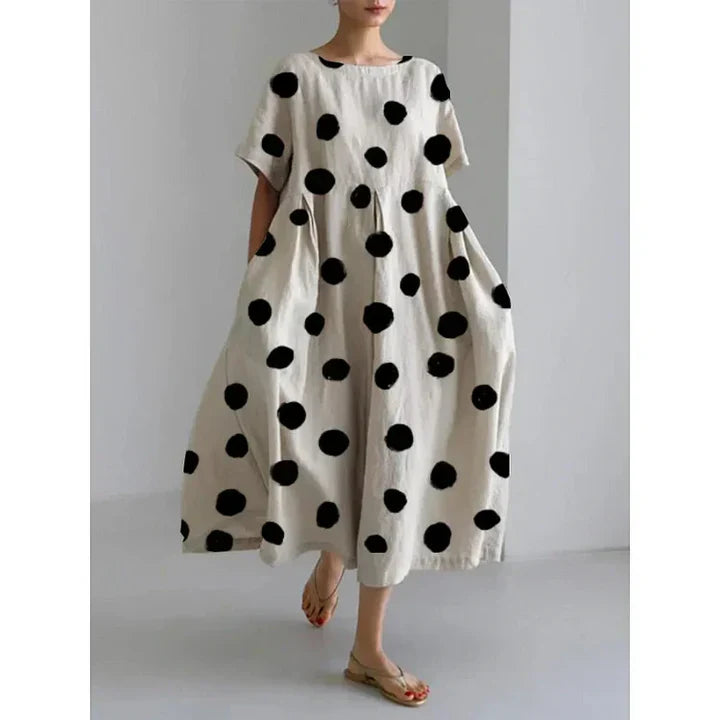 Ariane | Robe longue florale légère pour l'été