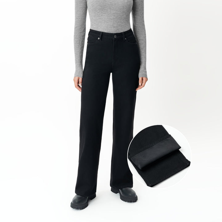 Winter FleeceDenim™ Relaxed Jeans