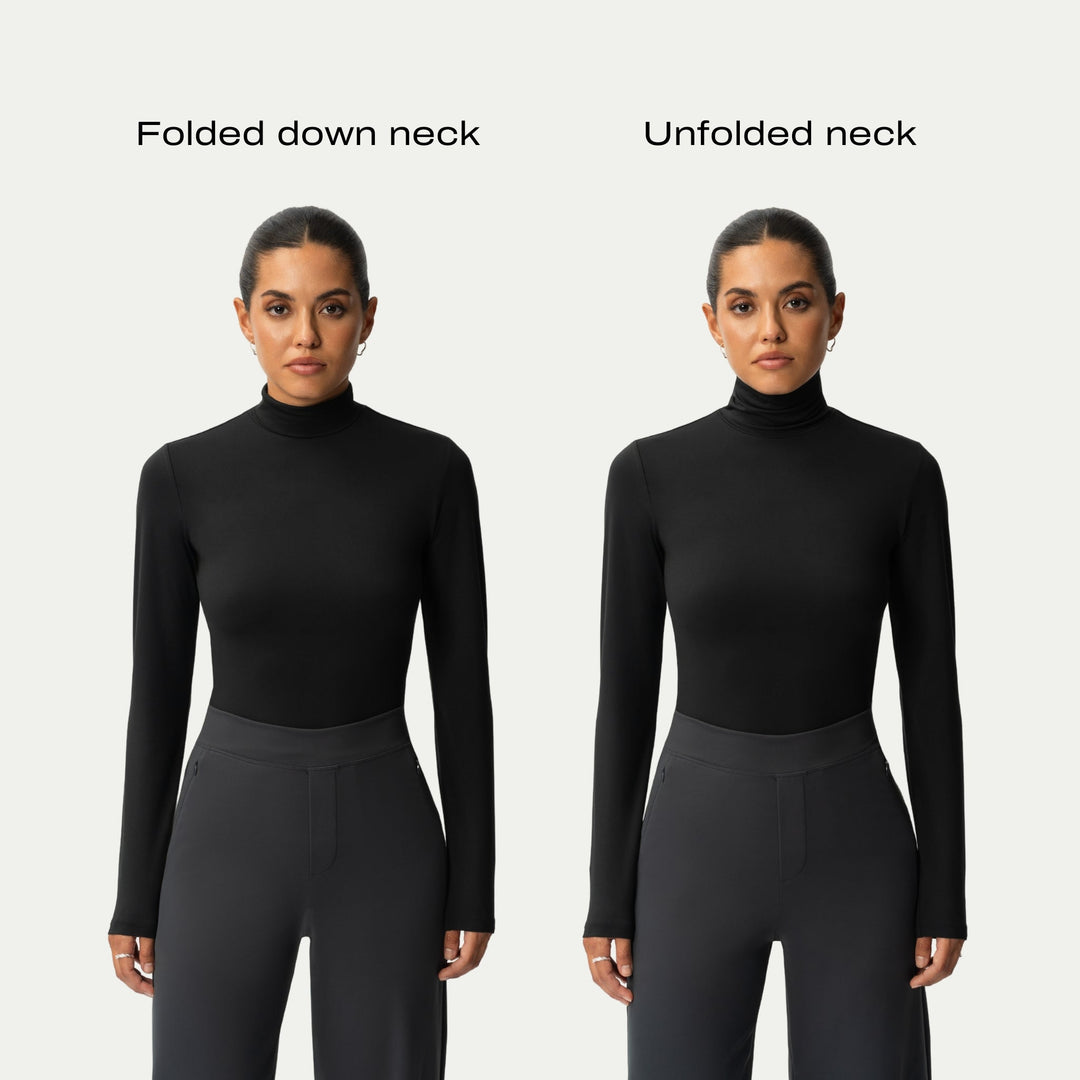 Soft Turtleneck Long-sleeve