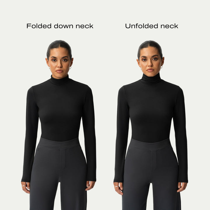 Soft Turtleneck Long-sleeve