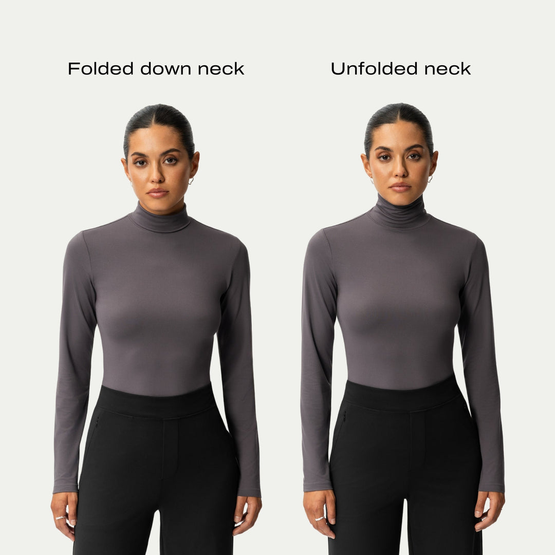 Soft Turtleneck Long-sleeve