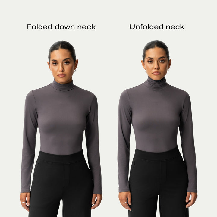 Soft Turtleneck Long-sleeve