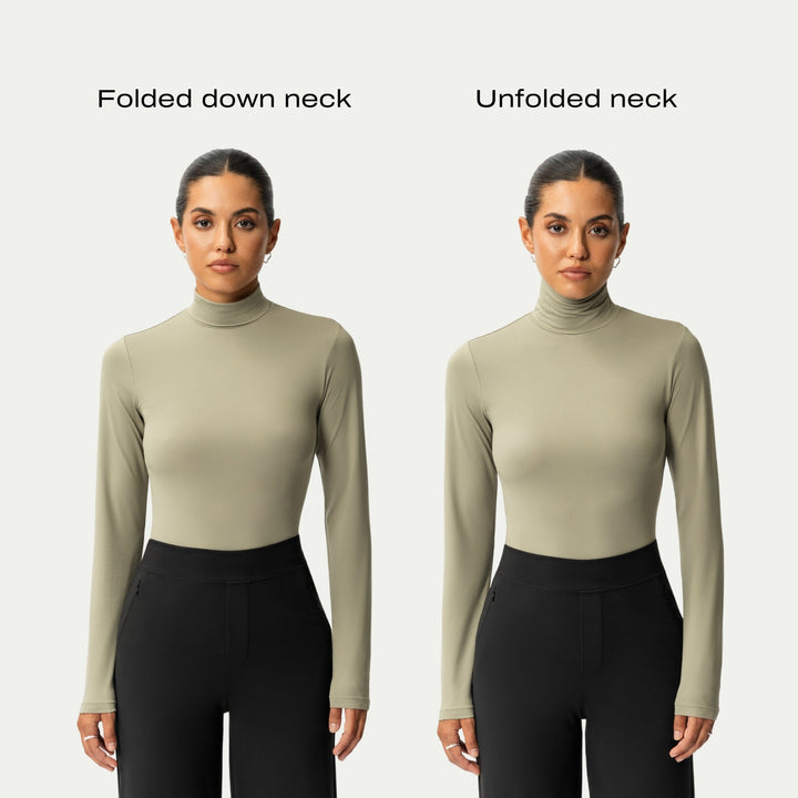 Soft Turtleneck Long-sleeve