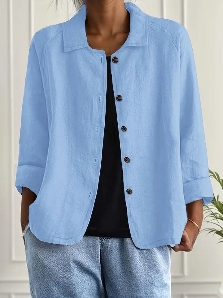 Jade | Surchemise classique en coton
