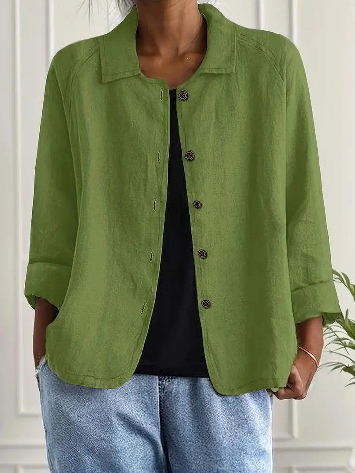 Jade | Surchemise classique en coton