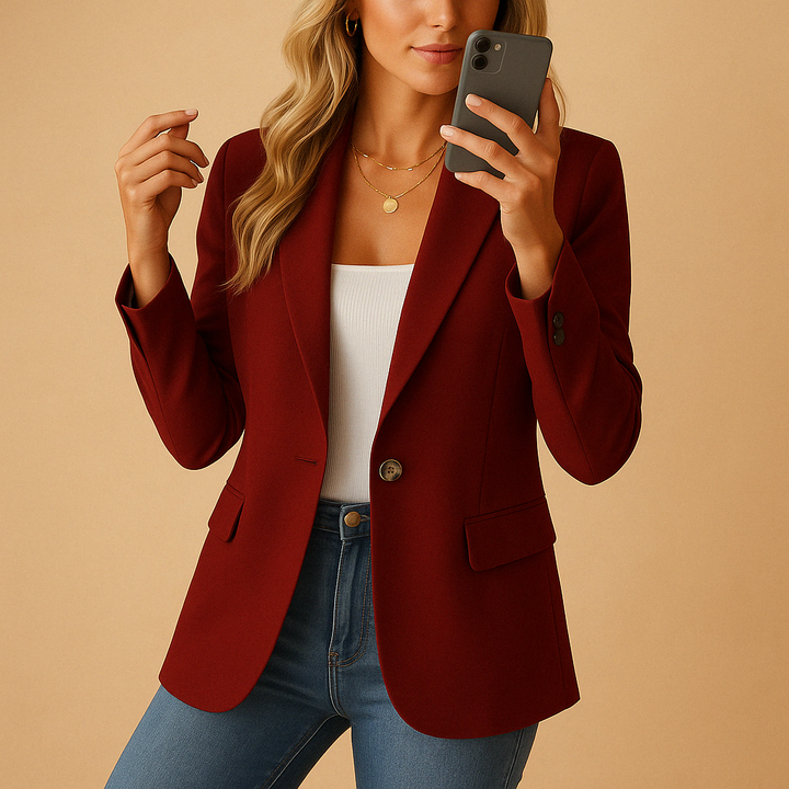 Nathalie | Veste tailleur classique