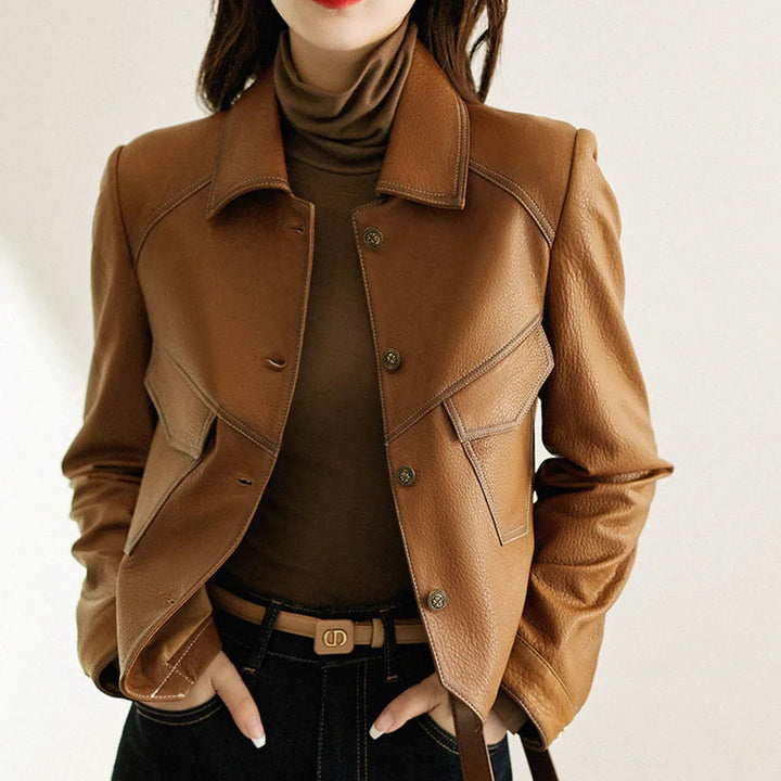 Camille™ | Elegant print manteau