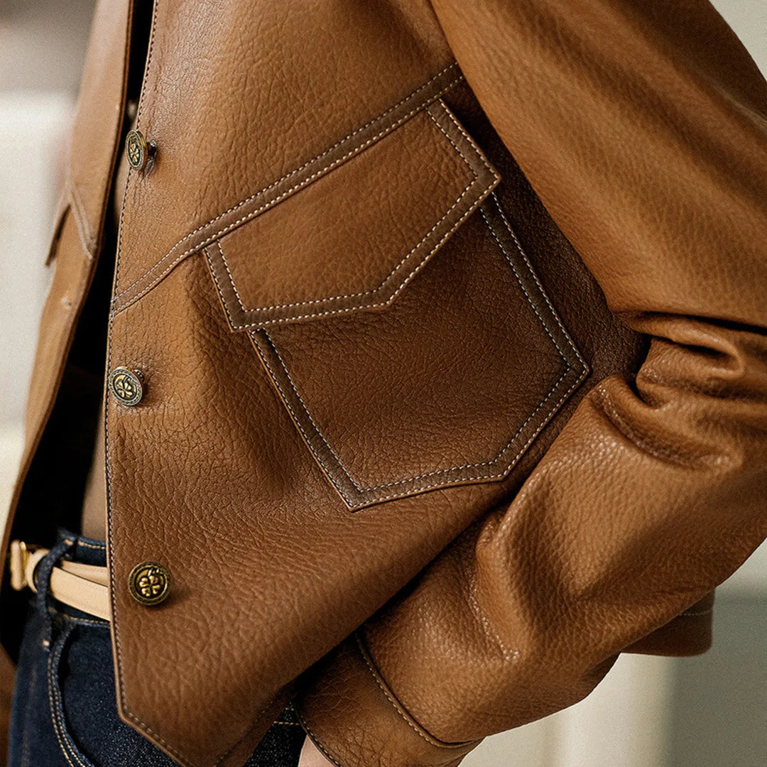 Camille™ | Elegant print manteau