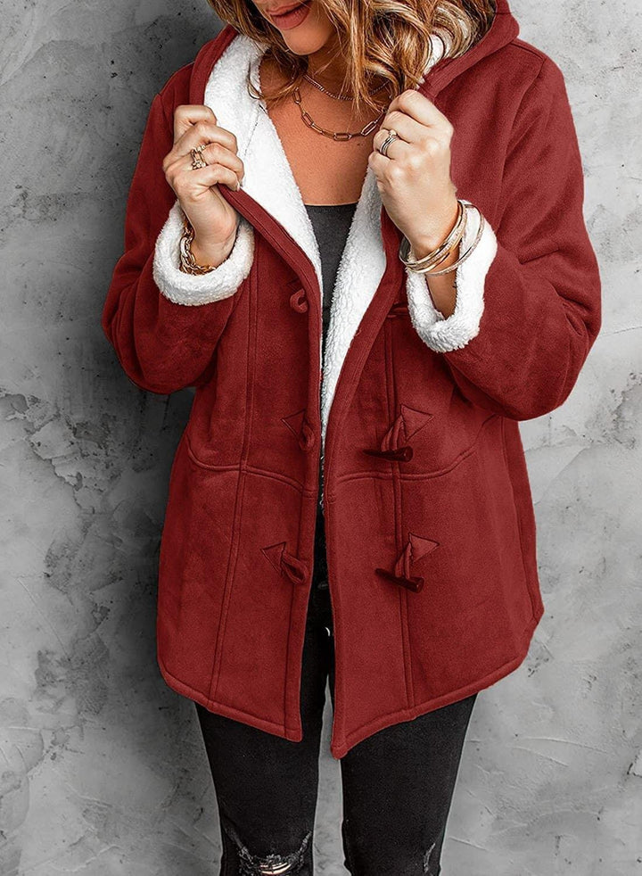 Cléa | Veste polaire à capuche décontractée